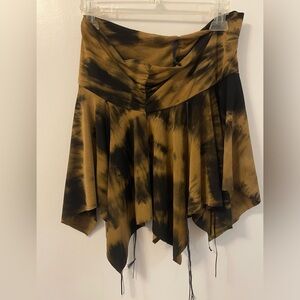 “Illusion” by Mercury- Brown/Black Skirt- Size: Medium